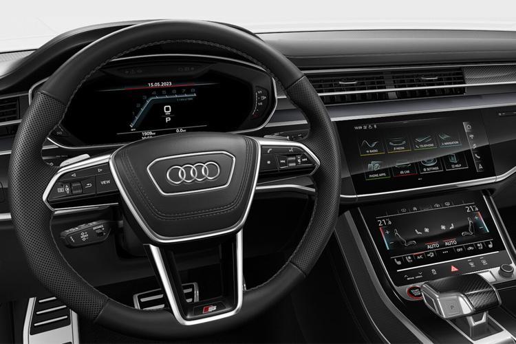 Our best value leasing deal for the Audi A8 S8 Quattro Black Edition 4dr Tiptronic