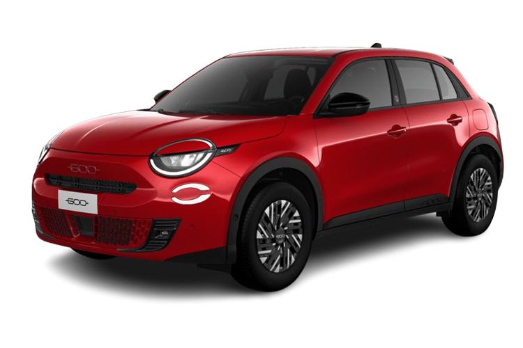 Our best value leasing deal for the Fiat 600 1.2 Hybrid 48V 136 La Prima 5dr eDCT-6