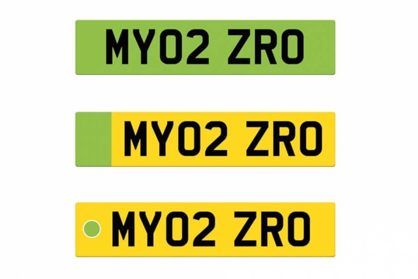 Green Licence Plates