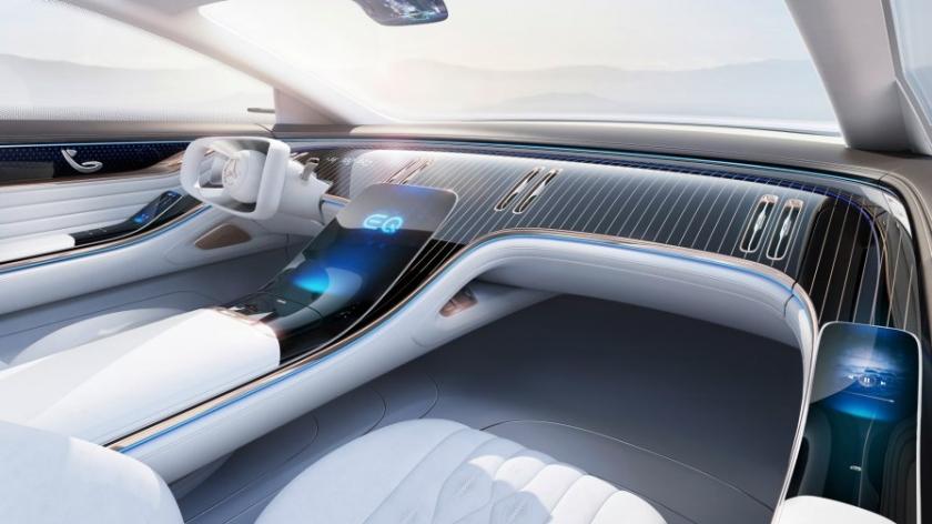 Mercedes-Benz Vision EQS Dashboard