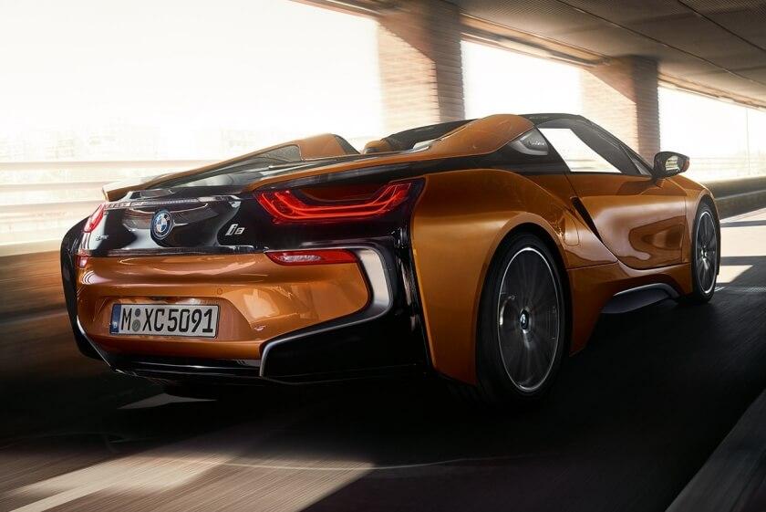 bmw i8 rear angle 