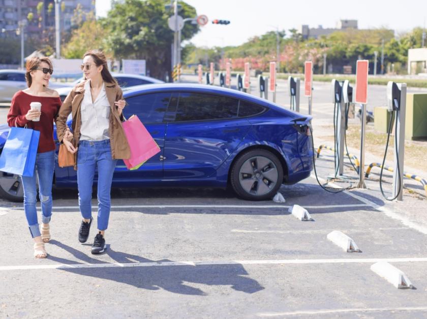 Car Charging In Public