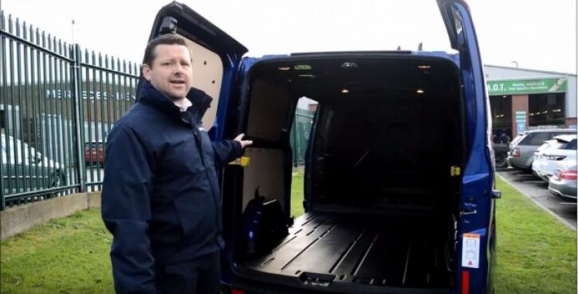 Take a tour of the Ford Transit Custom!