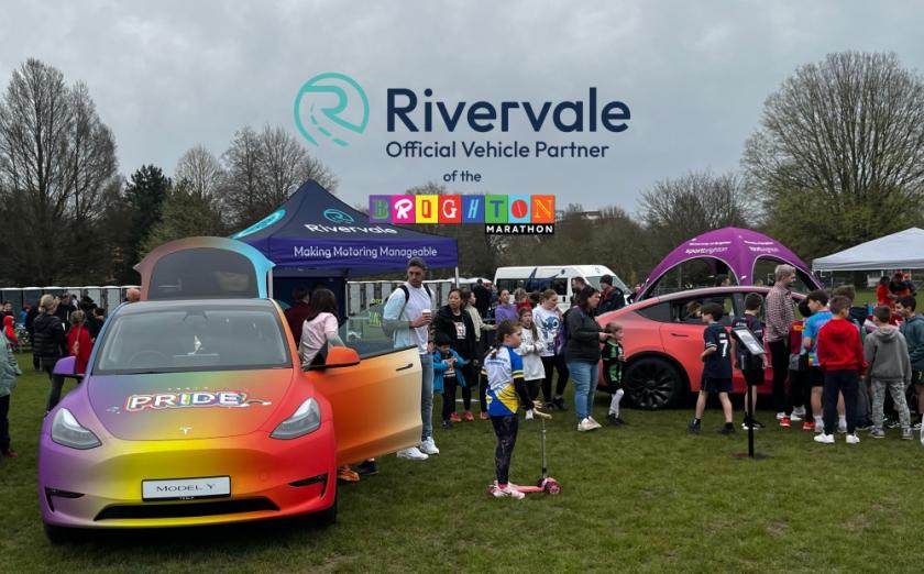 Rivervale kept the Brighton Marathon Weekend moving as Official Vehicle Partner!