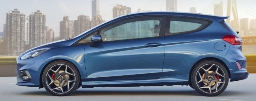 fiesta st side profile 