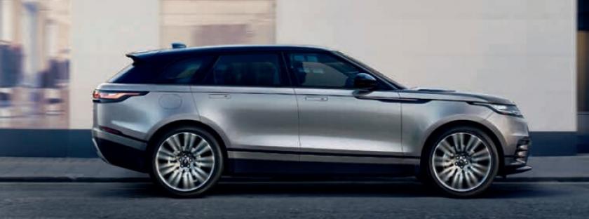 range rover velar side 