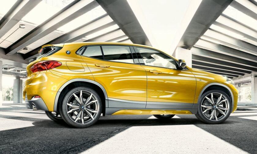 bmw x2 side profile 