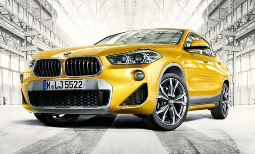 bmw x2 front angle 