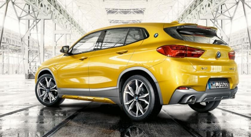 bmw x2 rear angle 