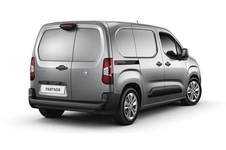 Our best value leasing deal for the Peugeot Partner 750 100kW 50kWh Asphalt Van Auto