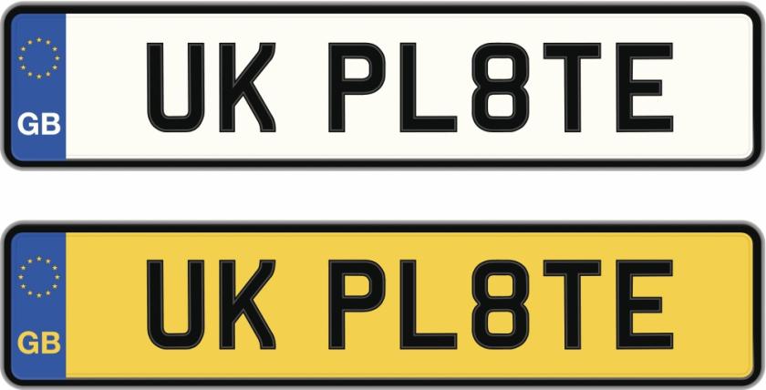 Custom Number Plate